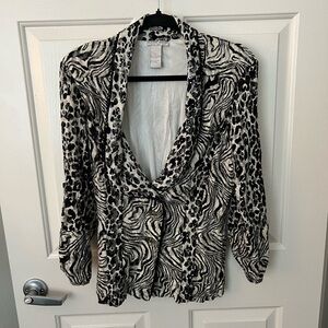 Alberto Makali blazer top